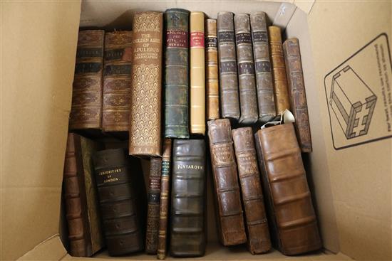 Two boxes of miscellaneous books